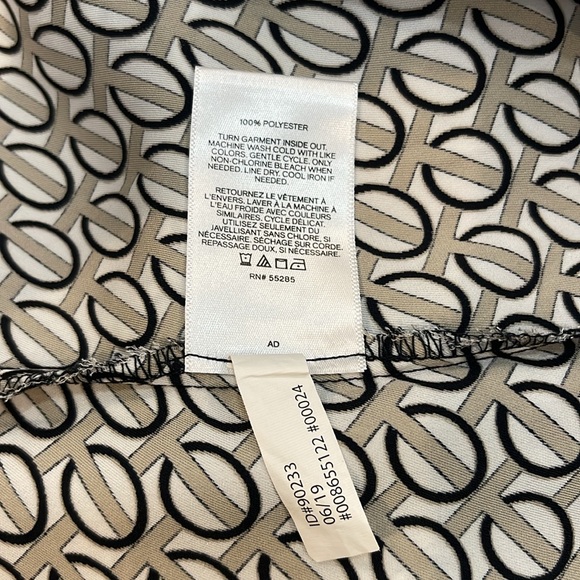 Express Long Sleeve Blouse Size M 100% Poliéster - Picture 8 of 9